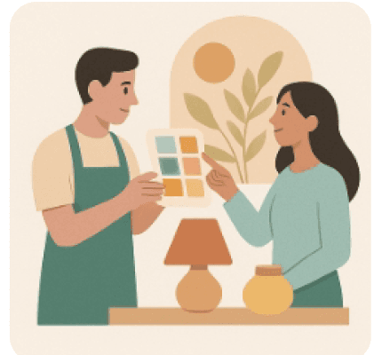 Communication between artist and client