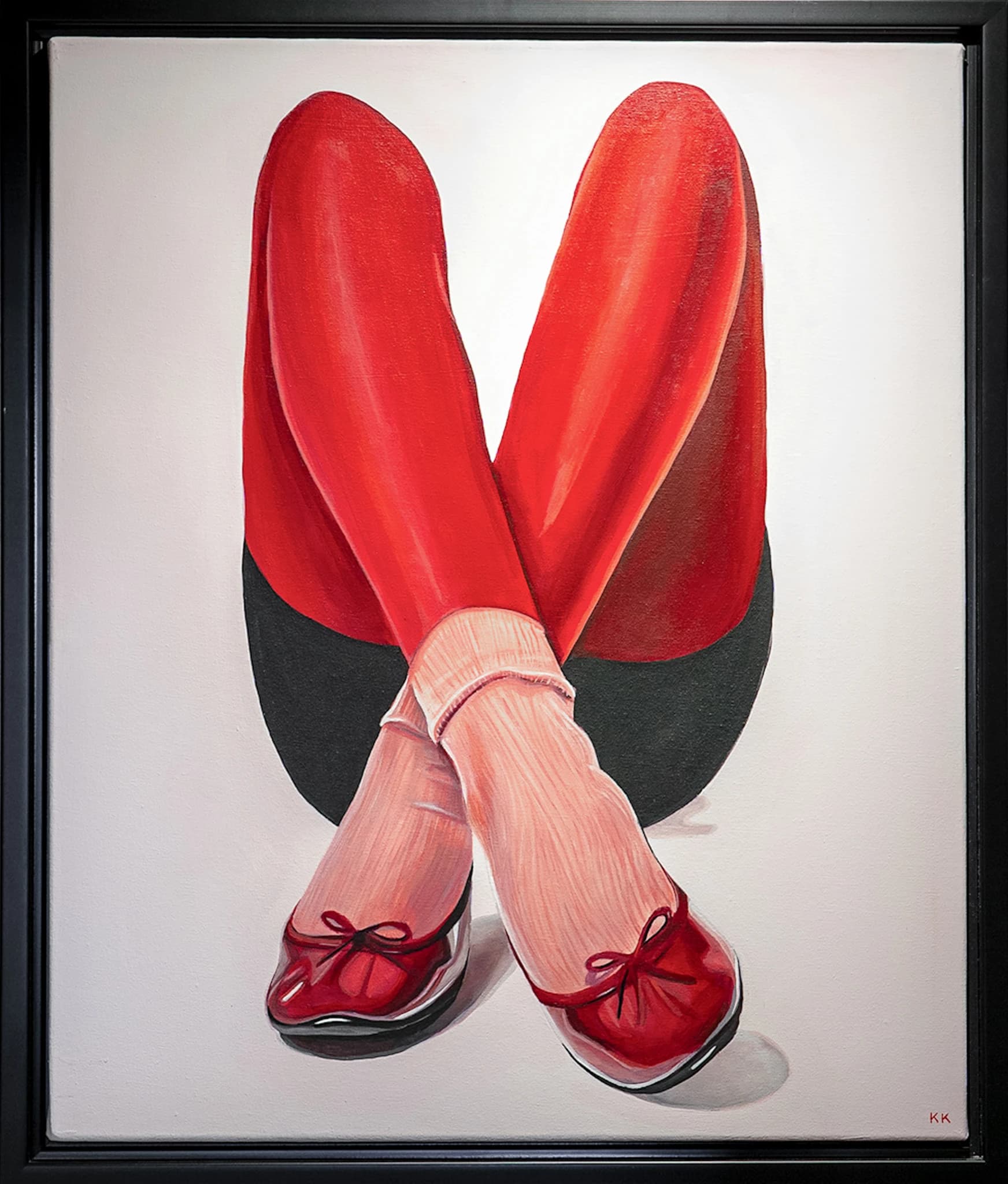 Jambes croisées