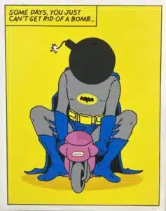 SOME DAYS, YOU JUST CAN’T GET RID OF A BOMB …